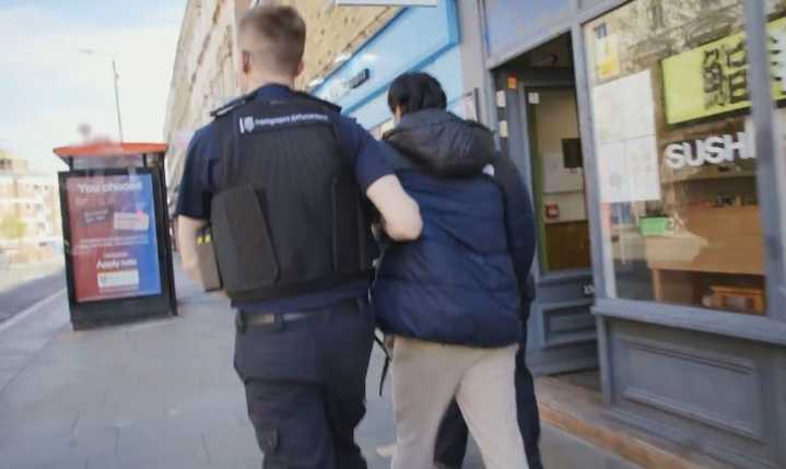 Inside Home Office immigration raids as over 6000 people arrested in illegal migrant workers crackdown