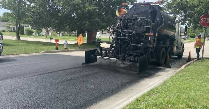 Columbia pavement maintenance delayed to next week