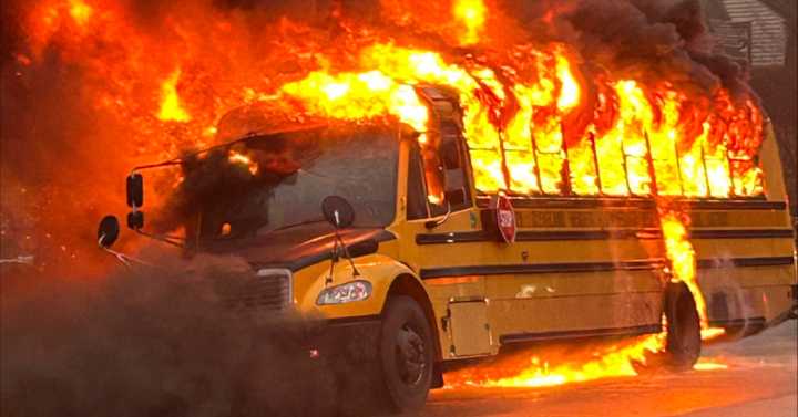 Red Cross honors bus driver who saved kids from fire
