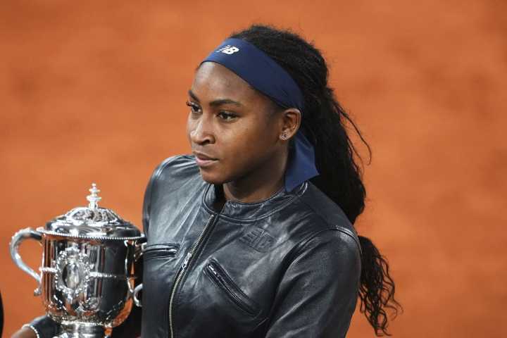 Coco Gauff used words and a mirror to persuade herself she could win the French Open