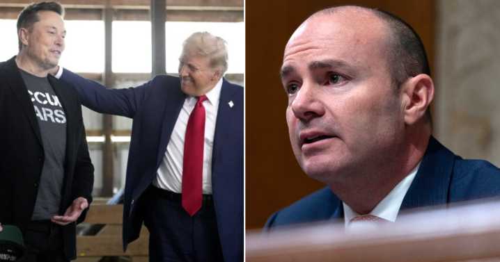 Utah's Lee among GOP urging Trump, Musk to end their feud