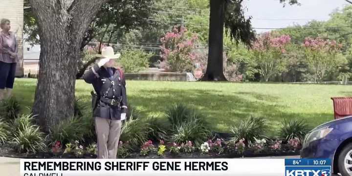 Burleson County’s final farewell to Sheriff Gene Hermes honors legacy of service