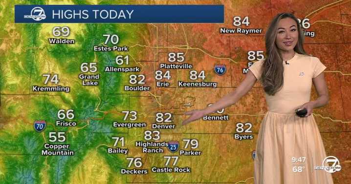 Warmer, drier weather returns to Colorado this weekend