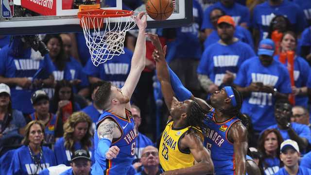 Thunder defeat Pacers in Game 2, NBA Finals tied 1