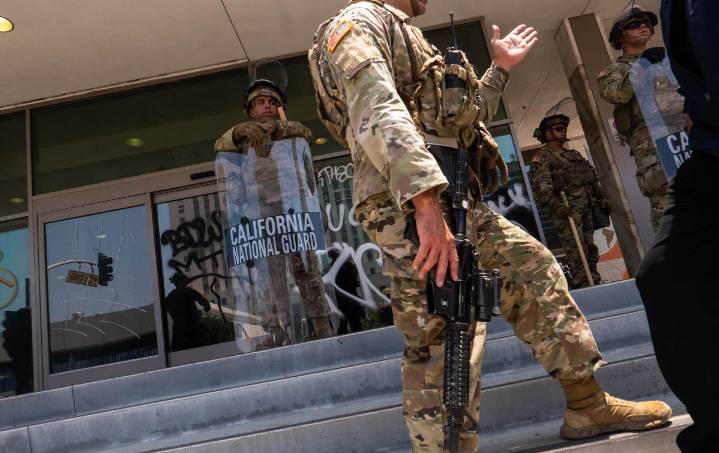 Trump Calls Up the Marines. Democracy Is in Danger.
