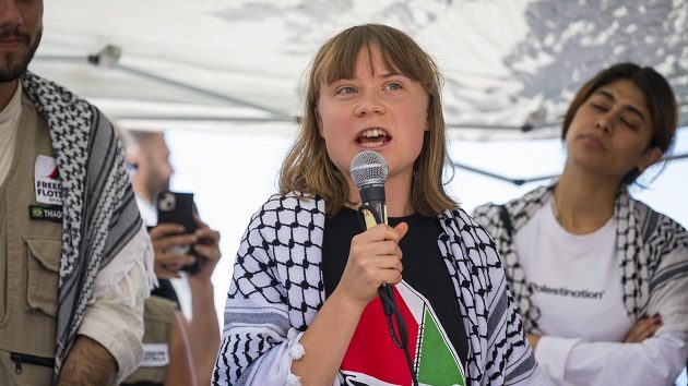 Israel diverts aid boat carrying Greta Thunberg, who in a video says she's been 'kidnapped'