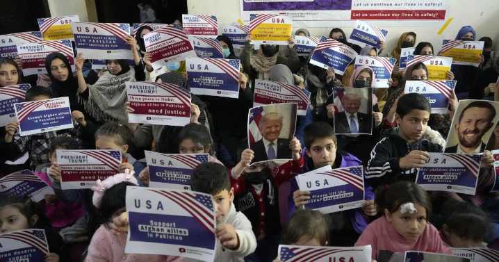 Afghans who helped U.S. during the war plead for an exemption from Trump travel ban