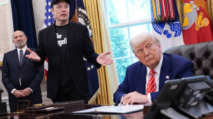Elon Musk deletes incriminating Trump tweet following explosive claim US President is...