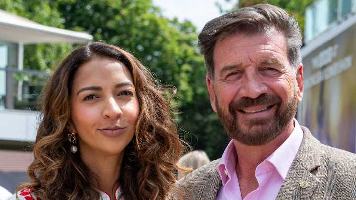 Strictly's Nick Knowles marries Katie Dadzie – and her unconventional wedding dress is a marvel