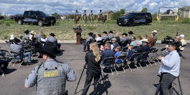 Groundbreaking held for new El Paso County Sheriff’s Office substation