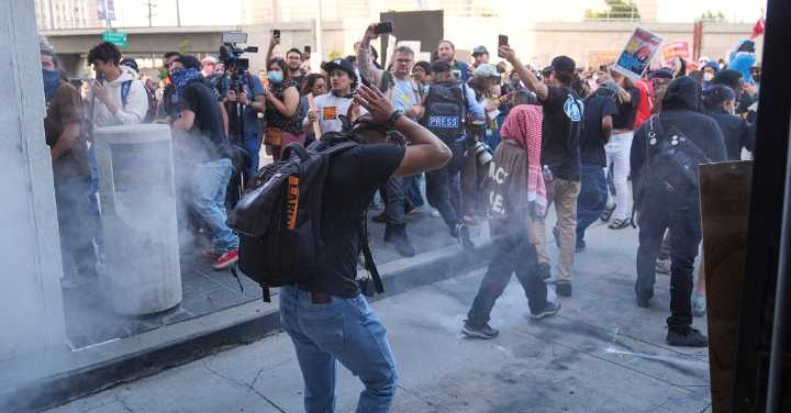 'These Tactics Sow Terror': ICE Raids In Los Angeles Met With Protests, Outrage