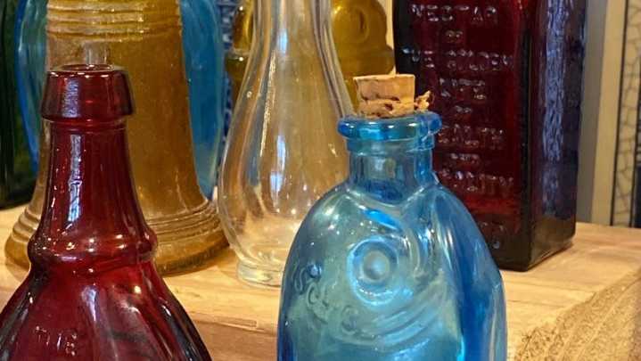 Antiques: Little bottles of color