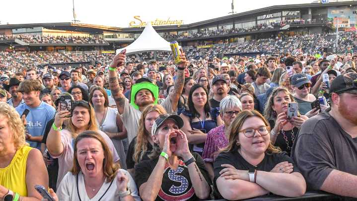 Photos: Country music fans fill seats for A Night in the Burg