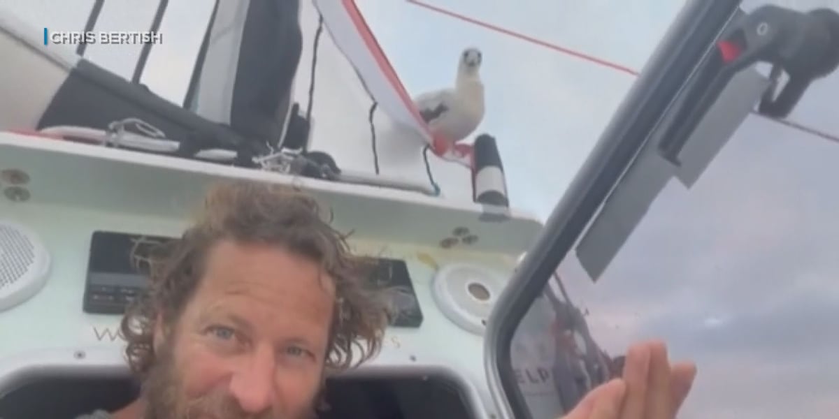 Follow this man’s solo journey across the Pacific in a 20