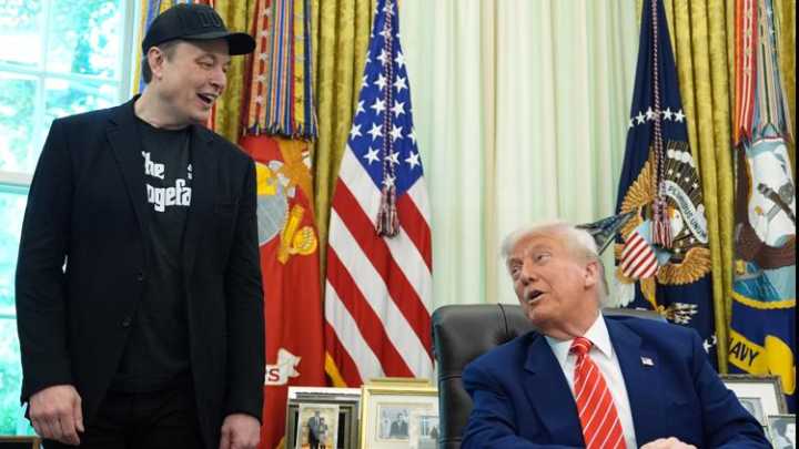 Trump and Musk's explosive social media feud erupts
