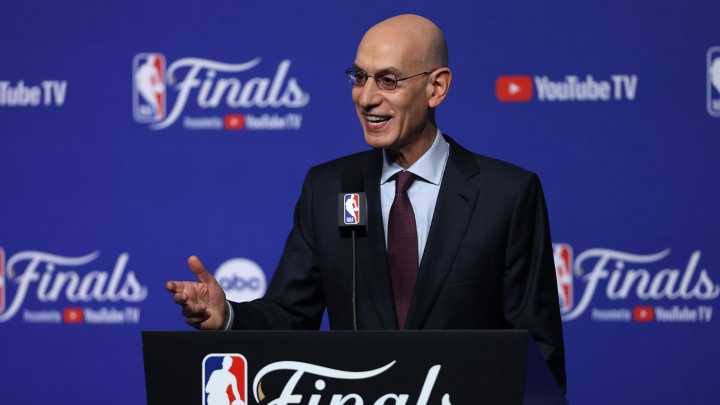 Commissioner Adam Silver discusses increased connectivity, expansion at annual Finals news conference
