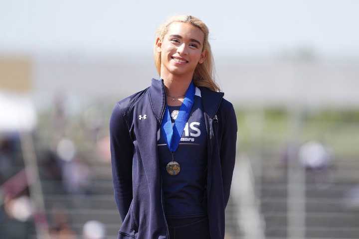 Trans high school athlete competes in California finals in shadow of protests, Trump funding threats