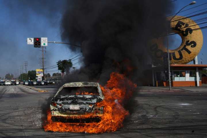 Trump deploying National Guard over governor's objections to Los Angeles to quell protests