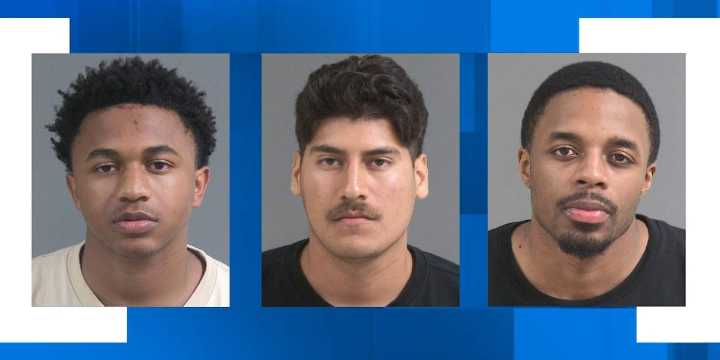 3 men found in vehicle with guns face charges, College of Charleston Police say