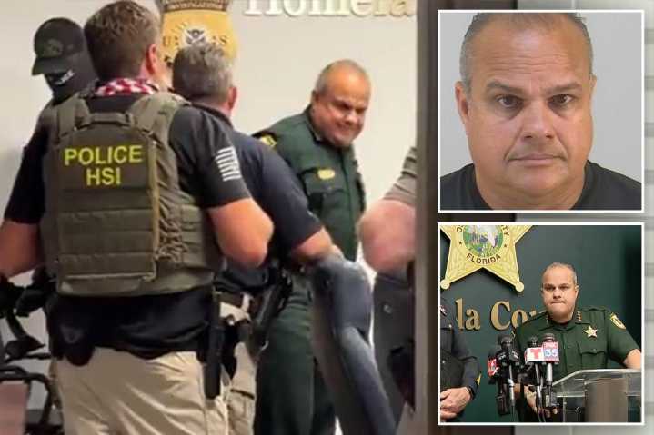 Florida Osceola County Sheriff Marcos Lopez arrested in gambling and racketeering probe