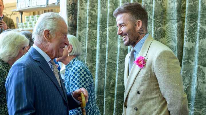 David Beckham to be given knighthood by King Charles
