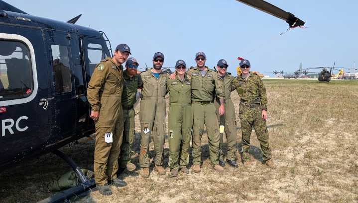 Captain Jon Phipps pilots harrowing Manitoba wildfire rescue mission