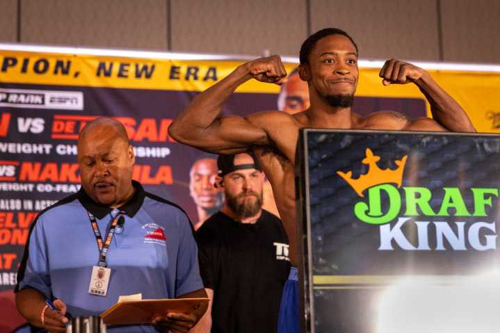 Keyshawn Davis’ homecoming fight Saturday in Norfolk has been called off, source says