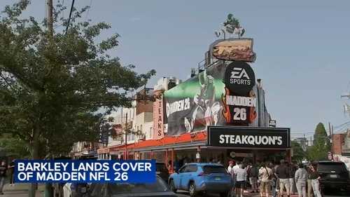 Madden 26 cover: Geno's transforms into 'Steakquons' to honor Eagles' Saquon Barkley