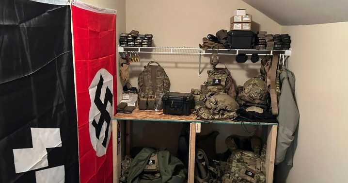 FBI discovers cache of guns, armor and Nazi paraphernalia while raiding home in Washington state