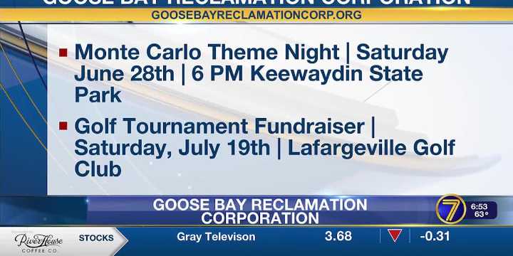 Goose Bay Reclamation Corporation Events