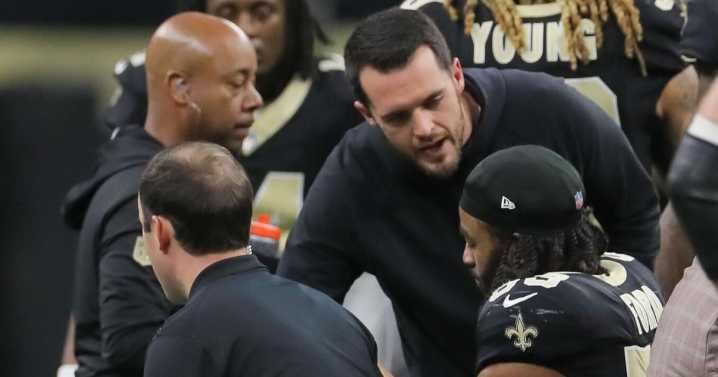 Derek Carr says he didn't want to 'take the Saints money' in decision to retire from NFL