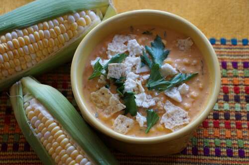 Happy mistake: When you’ve got extra ears of corn, make tomato corn soup