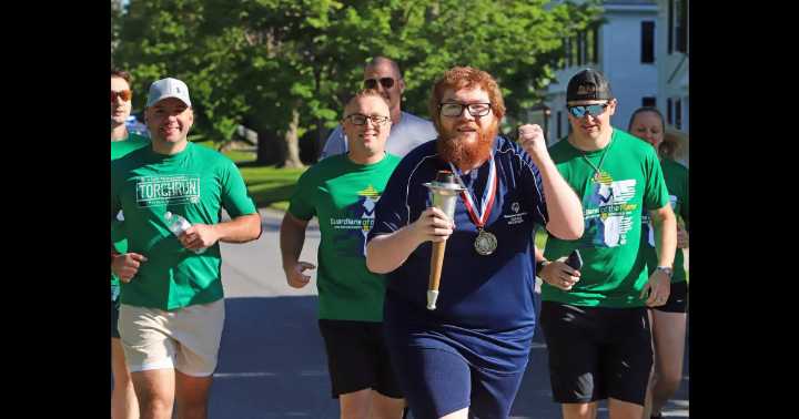 Flame of Hope carried through Bennington County