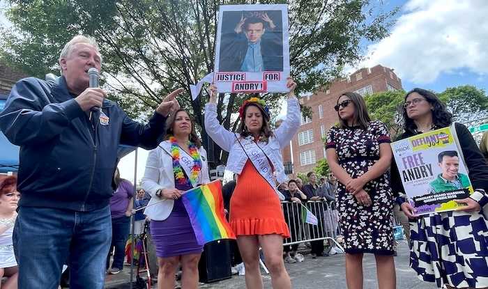 Desfile del Orgullo Gay por los inmigrantes