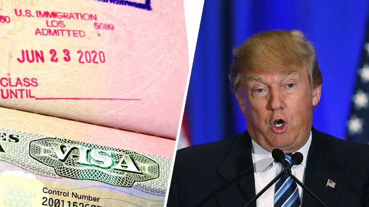 Qué pasará con las visas vigentes de países vetados por Trump