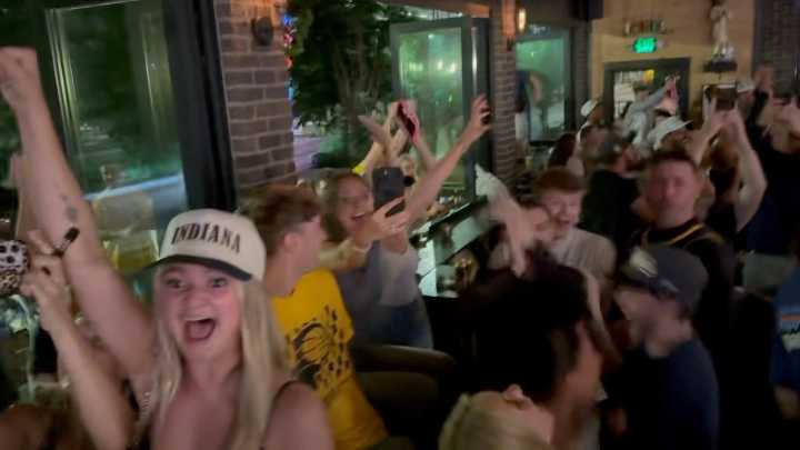 Pacers' last-second NBA Finals win gets fans' hearts racing