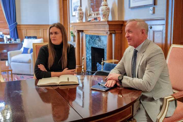 State Supreme Court sides with prison board over Gov. Sanders in constitutional dispute, for now