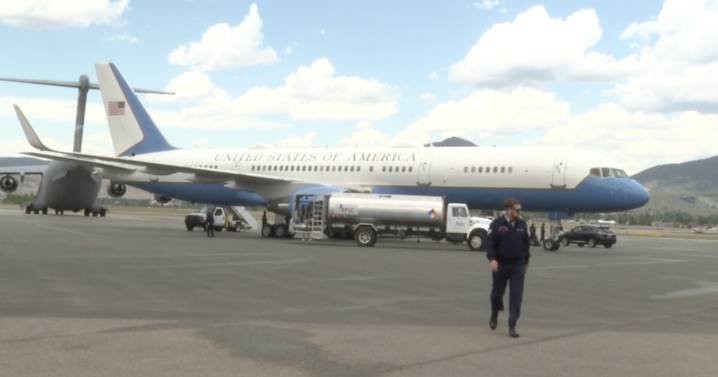 Vice President JD Vance reportedly sets down at Butte airport