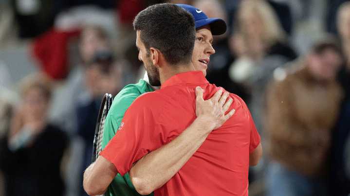 Jannik Sinner declares Novak Djokovic the GOAT after French Open semifinal