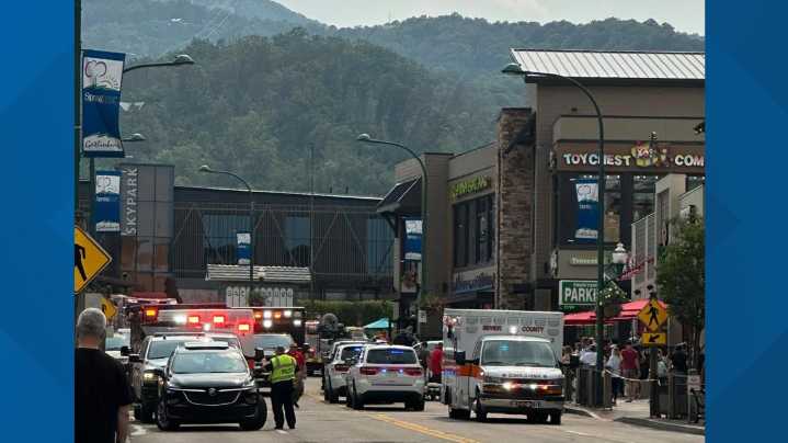 Seven injured after multi-vehicle crash in Gatlinburg