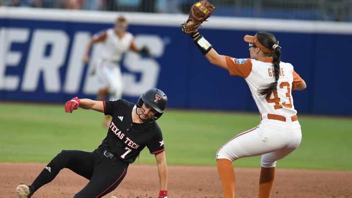 Watch Women's College World Series free live stream: Texas Tech vs. Texas Game 2
