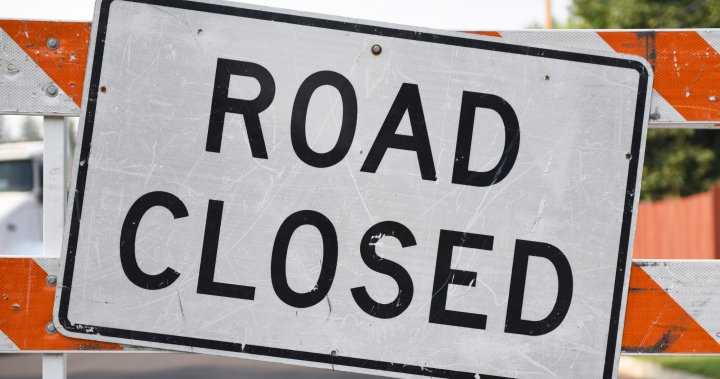 Sinkhole closes Coquihalla Highway northbound between Hope and Merritt