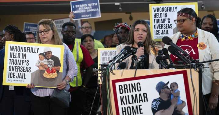 Kilmar Abrego Garcia returned to US, faces human smuggling charges