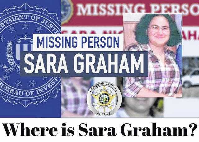 Robeson County Sheriff’s Office, FBI conduct searches in Sara Graham missing person case