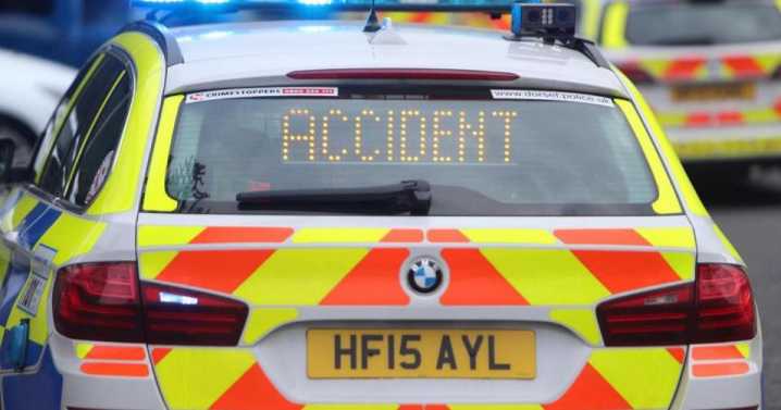 M4: Hour-long delays after crash closes road