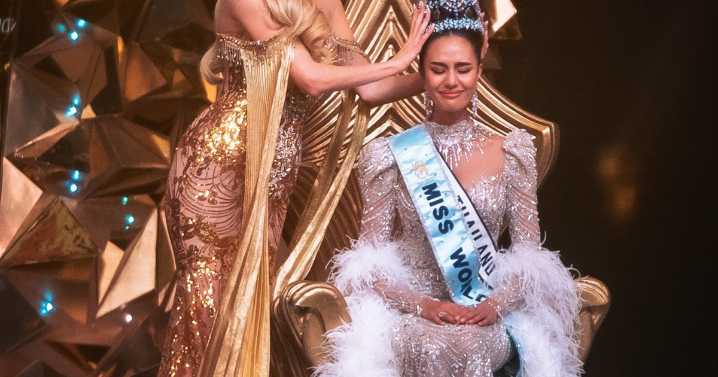 Breast cancer survivor crowned Miss World
