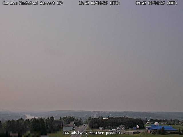 Canadian wildfire smoke prompts air quality warning for northern Maine