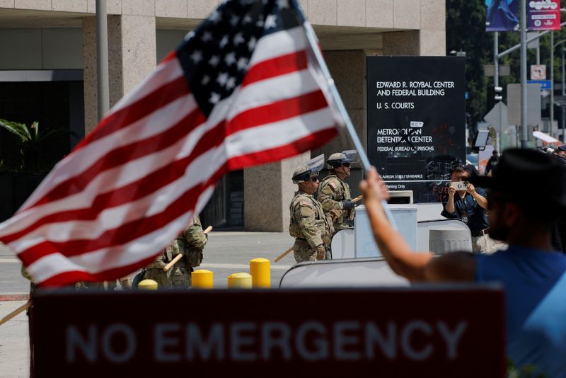 US Marines arrive in LA on Trump's orders amid immigration protests