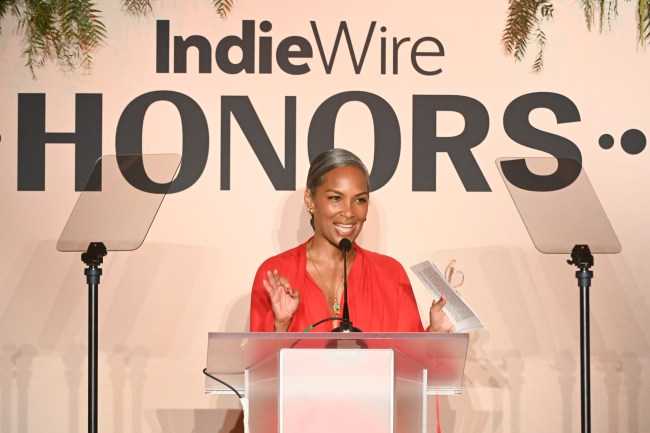 Mara Brock Akil Accepts IndieWire Honors Visionary Award for Forever
