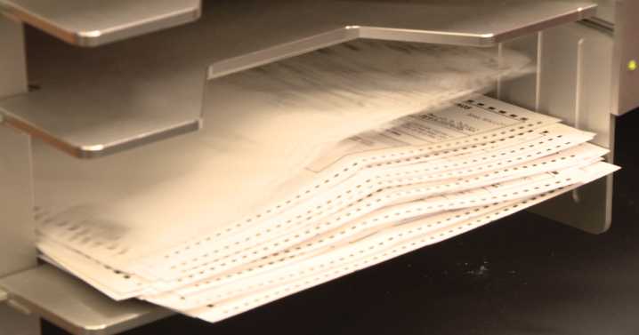 The City of Colorado Springs has started counting ballots for the Karman Line special election